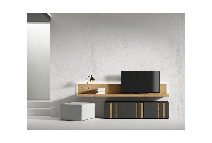 Mueble de TV con escritorio: La multifunción ya está aquí y es necesaria
