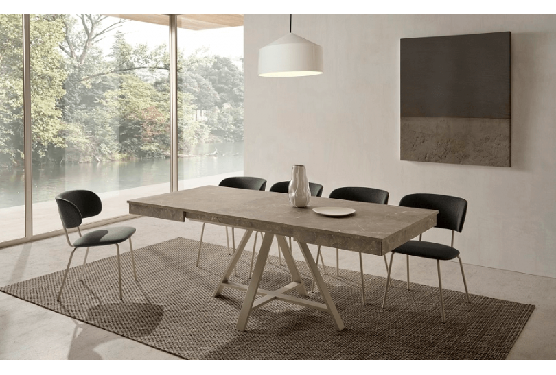 Mesa de Comedor con Extensión Automatizada: Estilo y Funcionalidad en tu Hogar
