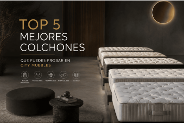 Top 5 mejores colchones que puedes probar en City Muebles A Coruña